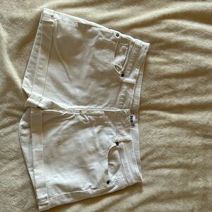 Paige white denim Jimmy shorts